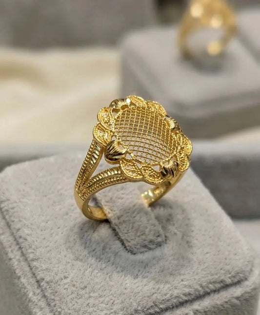 Gold Dragon Design Ring for Women