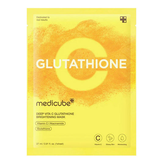 Medicube Deep Vita C Glutathione Brightening Mask