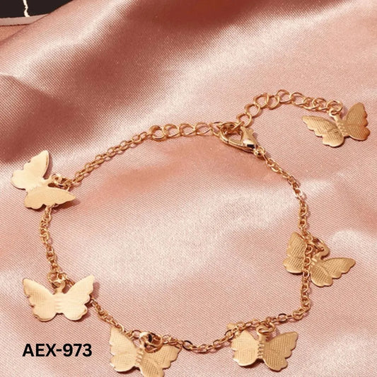 1PC Korean Butterfly Anklet Baraclet