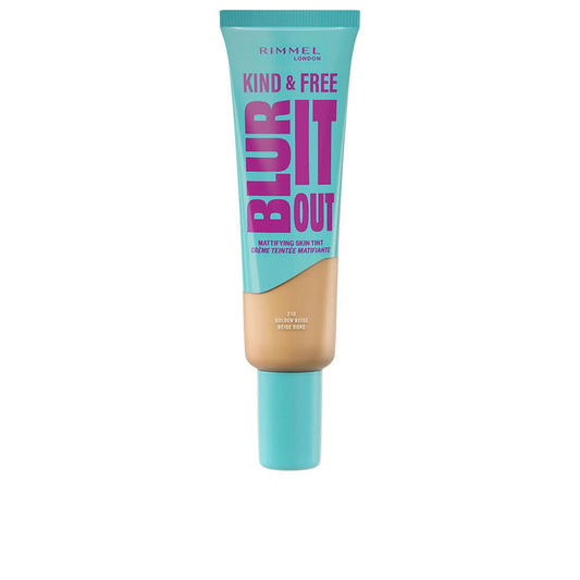 Rimmel London Kind & Free Blur It Out Mattifying Skin Tint 210 Golden Beige