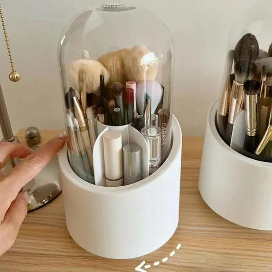 White Plastic Jewelry Stand for Necklaces Earrings Bangles