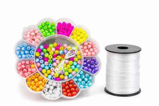 Crystal Beads \u0026 Elastic Thread Set for Craft Projects