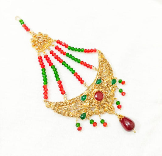 Multicolor Jhumar Jewellery Set 1 Pc Standard Size