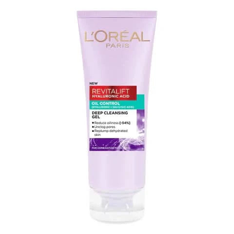 Loreal Revitalift Hyalouronic Acid+SALICYLIC ACID DEEP CLEANSING GEL FW