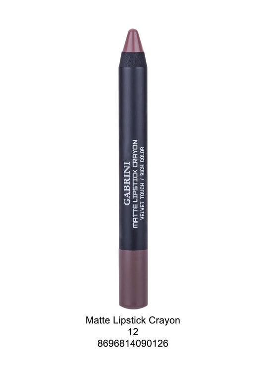 Gabrini Matte Crayon 1 Lipstick # 12