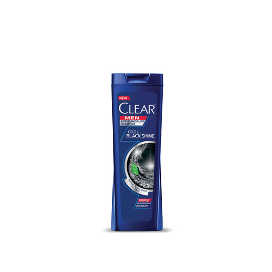 CLEAR BLACK SHINE SHAMPOO 185ML