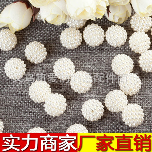 White Pearl Beads for DIY Jewelry & Crafts