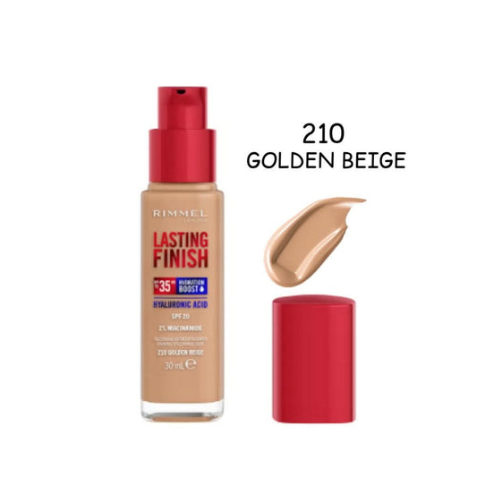 Rimmel London Lasting Finish Foundation 210 Golden Beige