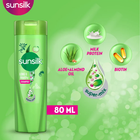 Sunsilk Long And Healthy Shampoo 80Ml