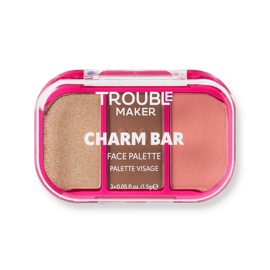Trouble Maker Charm Bar Face Trio Palette Good Luck 4.5gm