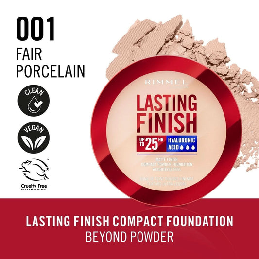 RML - Lasting Finish Compact Powder Foundation - 001 Fair Porcelain