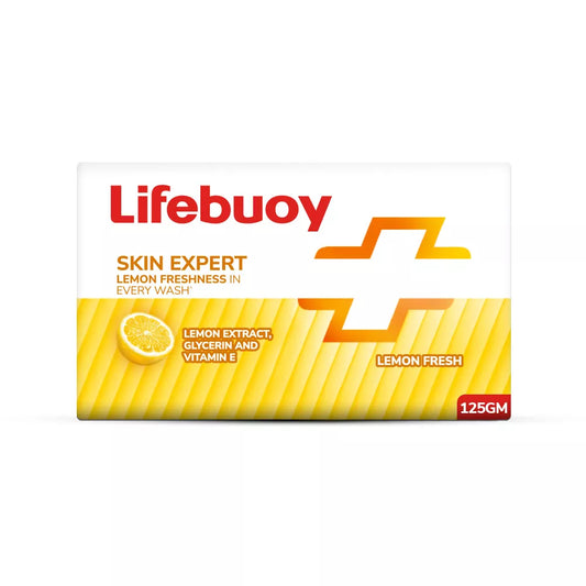LIFEBUOY LEMON FRESH SOAP BAR 125G
