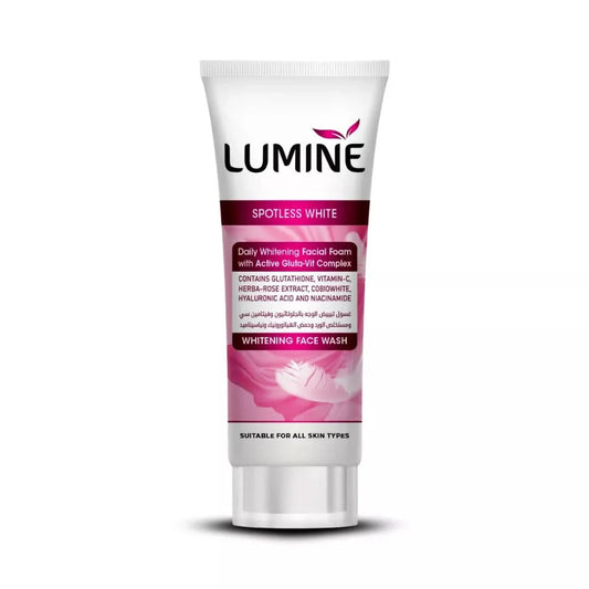 LUMINE FACE WASH - SPOTLESS WHITE - PINK