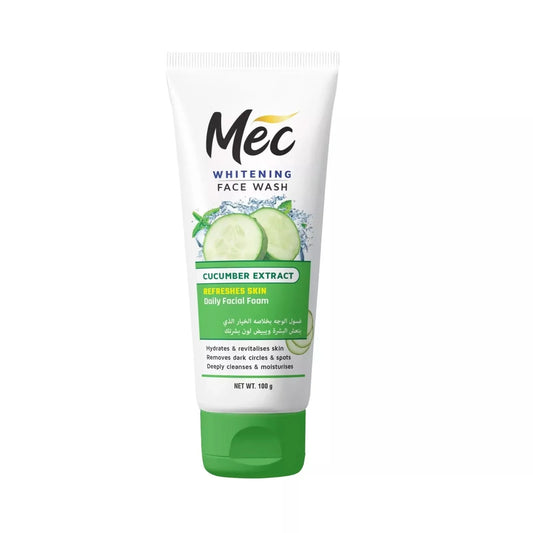 MEC FACE WASH - CUCUMBER EXTRACT - GREEN