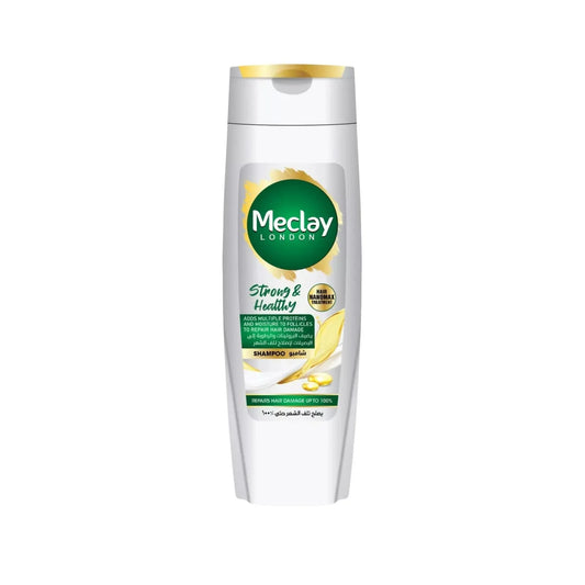 MECLAY LONDON SHAMPOO - STRONG & HEALTHY - WHITE