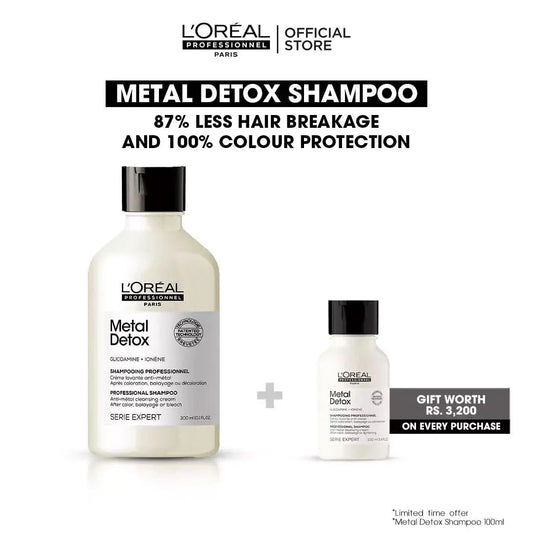 Buy Metal Detox Shampoo and Get FREE Metal Detox Shampoo Worth Rs. 3200
