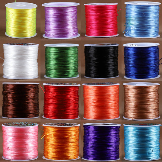 Transparent Elastic Rope for Bracelets & Crafts 16 Colors