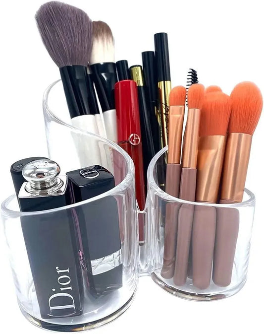 Clear Makeup Brush \u0026 Perfume Organizer for Home