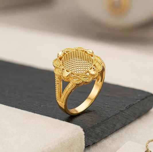 Gold Dragon Design Ring for Women
