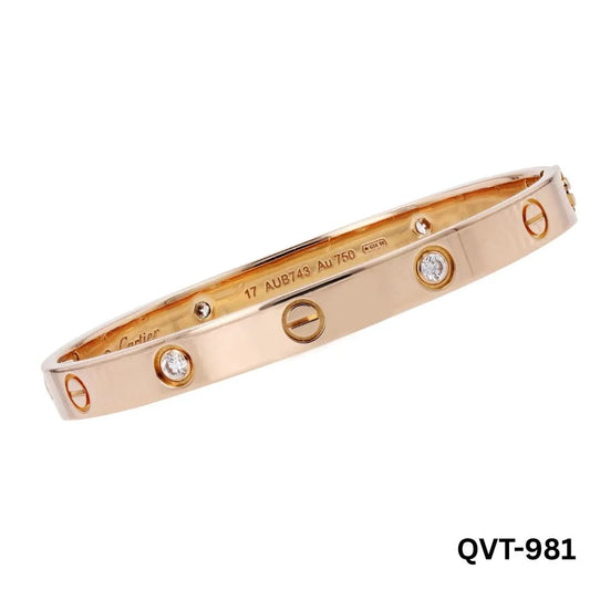 1 Pc Plain Cartier Stainlesssteel Bangle