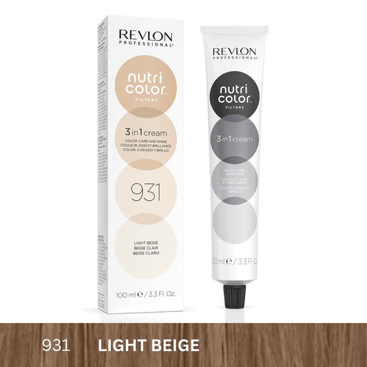 Nutri Color Filters 3-In-1 Hair Color - Light Beige 931 - 100ml