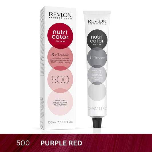 Nutri Color Filters 3-In-1 Hair Color - Purple Red 500 - 100ml