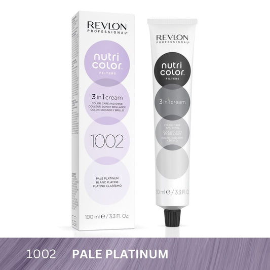 Nutri Color Filters 3-In-1 Hair Color - Pale Platinum 1002 - 100ml