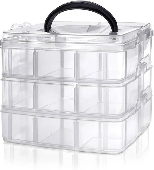 3L Multicolor Jewellery Storage Box for Women