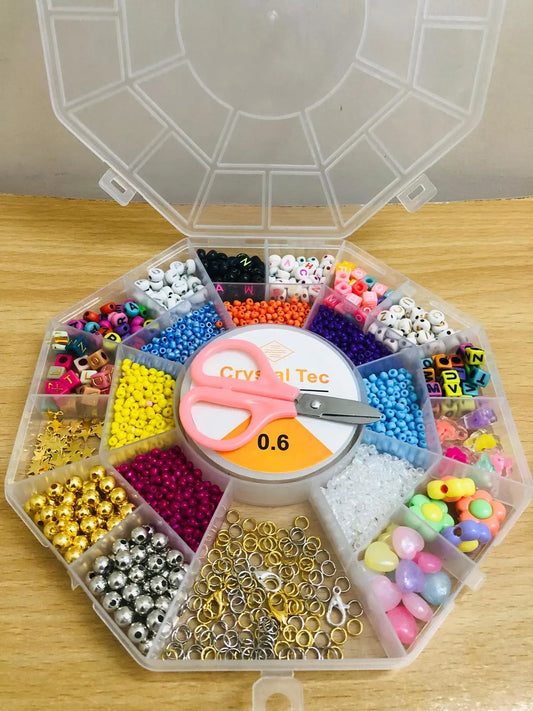 DIY Beads Box with Seed Beads \u0026 Alphabets