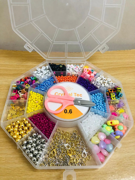 DIY Beads Box with Seed Beads \u0026 Alphabets