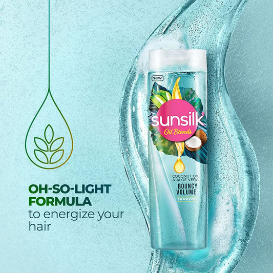 SUNSILK COCONUT AND ALOE VERA SHAMPOO 380ML