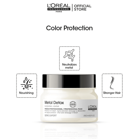 L'Oreal Professionnel Serie Expert Metal Detox Mask 250 ML - For Sensitized Hair