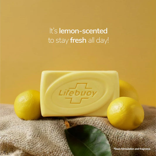 LIFEBUOY LEMON FRESH SOAP BAR 125G