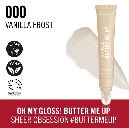 Rim Oh My Gloss Lip Butter Balm 15ml ونیلا فراسٹ 001