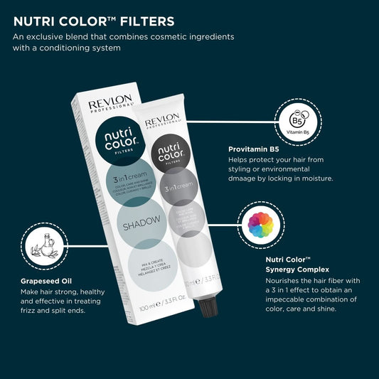 Nutri Color Filters 3-In-1 Hair Color - Shadow - 100ml