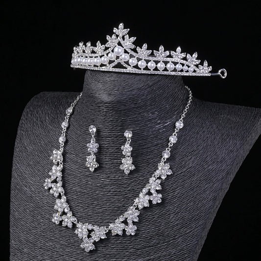 Royal Floral Bridal Jewelry Set for Pakistani Bridesmaids