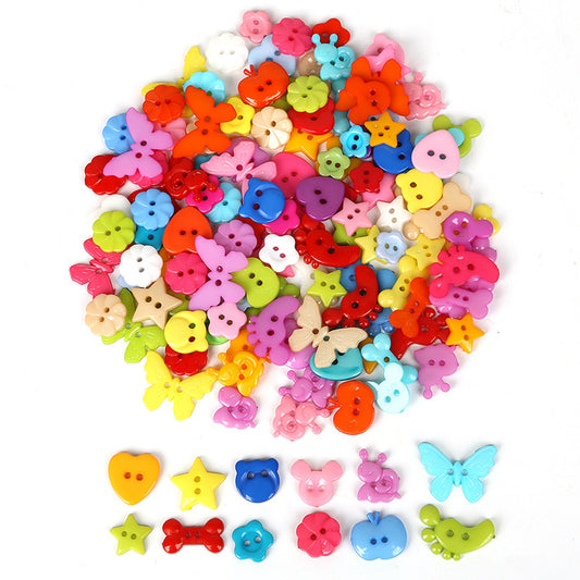 Colorful Plastic Buttons for DIY Crafts Pakistan
