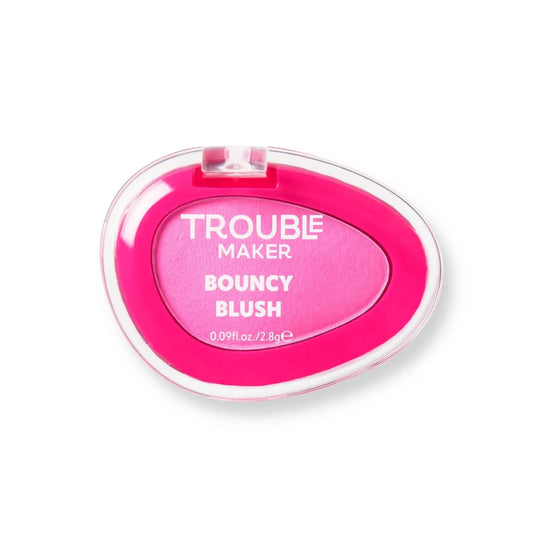 Trouble Maker Bouncy Blush Stain Bounce Hot Pink 2.8gm