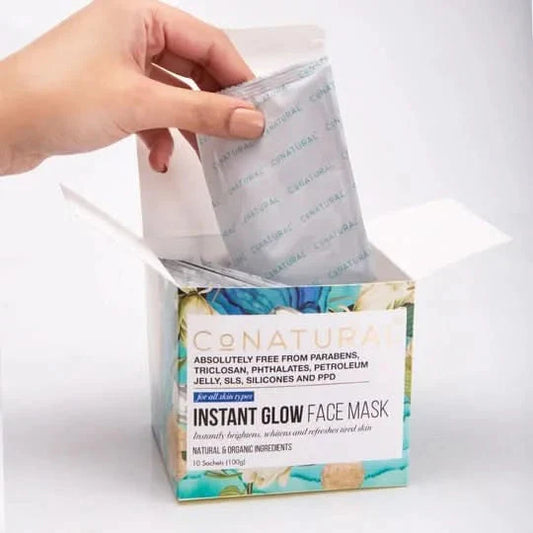 Conatural انسٹنٹ گلو فیس ماسک