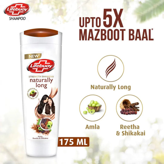 LIFEBUOY NATURALLY LONG SHAMPOO 175ML