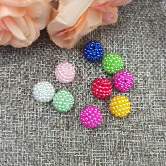White Pearl Beads for DIY Jewelry & Crafts