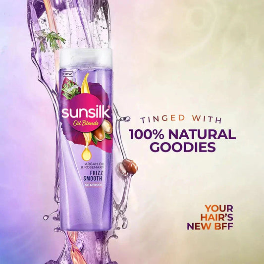 SUNSILK ROSEMARY AND ARGAN OIL SHAMPOO 380ML