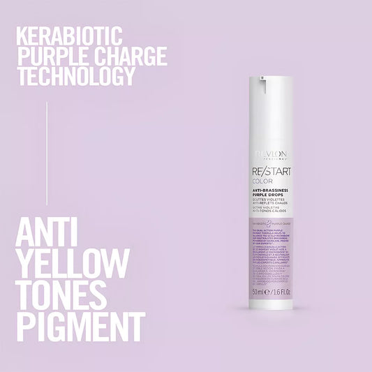 RE/START Color Anti-Brassiness Purple Drops 50ml