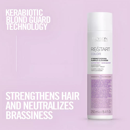 RE/START Color Strengthening Purple Cleanser 250ml
