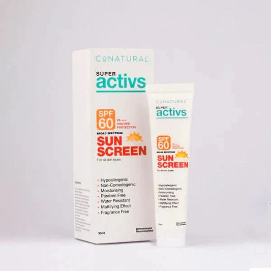 Conatural Super Actives Sunscreen SPF 60
